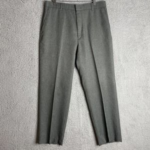 Vintage Levi Strauss Action Slacks Mens Size W36 L30 Gray Pants Flat Front